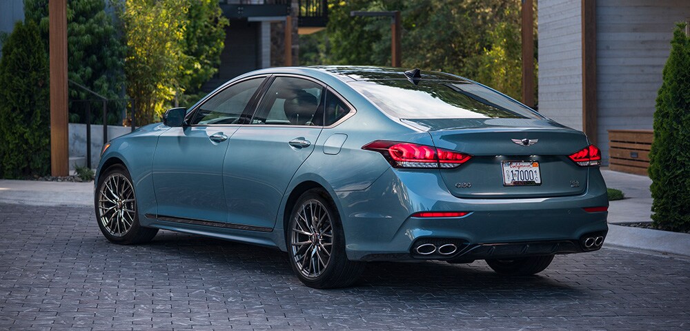 2018 Genesis G80 For Sale Near Alpharetta Rear view of 2018 Genesis G80