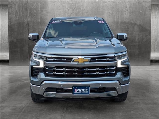 Used 2023 Chevrolet Silverado 1500 LTZ with VIN 2GCPAEED7P1108716 for sale in Houston, TX