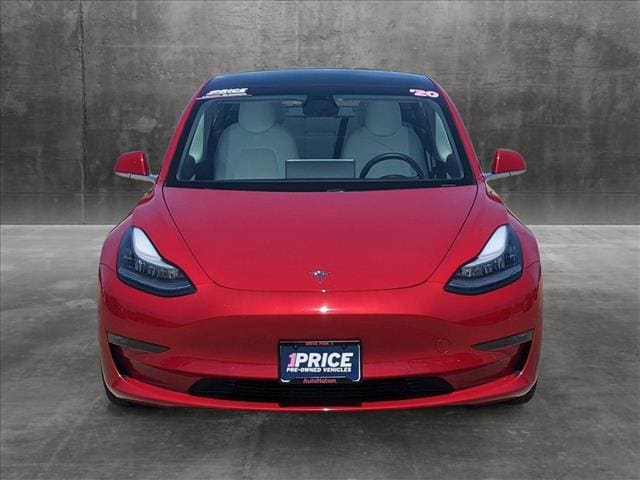 Used 2020 Tesla Model 3  with VIN 5YJ3E1EC4LF796460 for sale in Houston, TX
