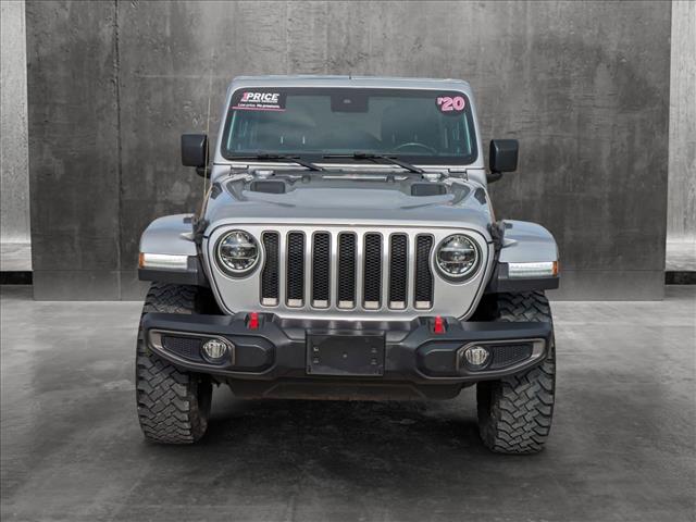 Certified 2020 Jeep Wrangler Unlimited Rubicon with VIN 1C4HJXFG7LW272723 for sale in Houston, TX