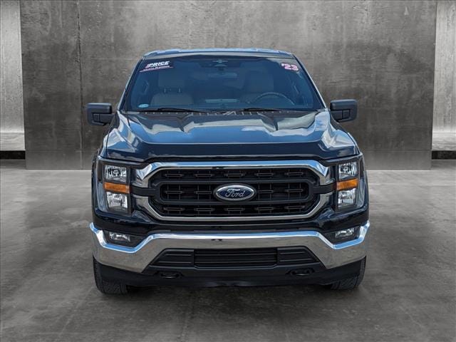 Used 2023 Ford F-150 XLT with VIN 1FTFW1E50PKD13681 for sale in Houston, TX