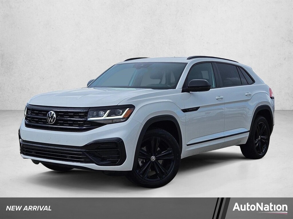 Certified 2023 Volkswagen Atlas Cross Sport 3.6L V6 SEL R-Line Black SUV