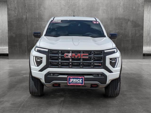 Used 2023 GMC Canyon AT4 with VIN 1GTP6DEK8P1131423 for sale in Houston, TX