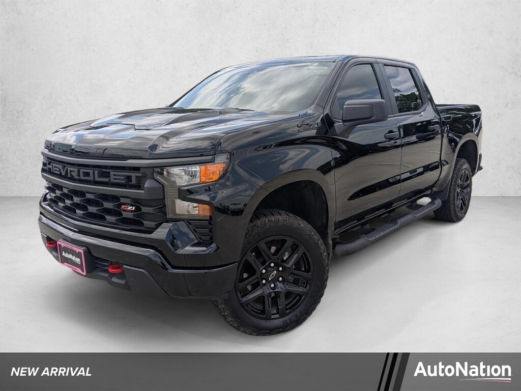 Used 2026 Chevrolet Silverado 1500 Custom Trail Boss Truck Crew Cab