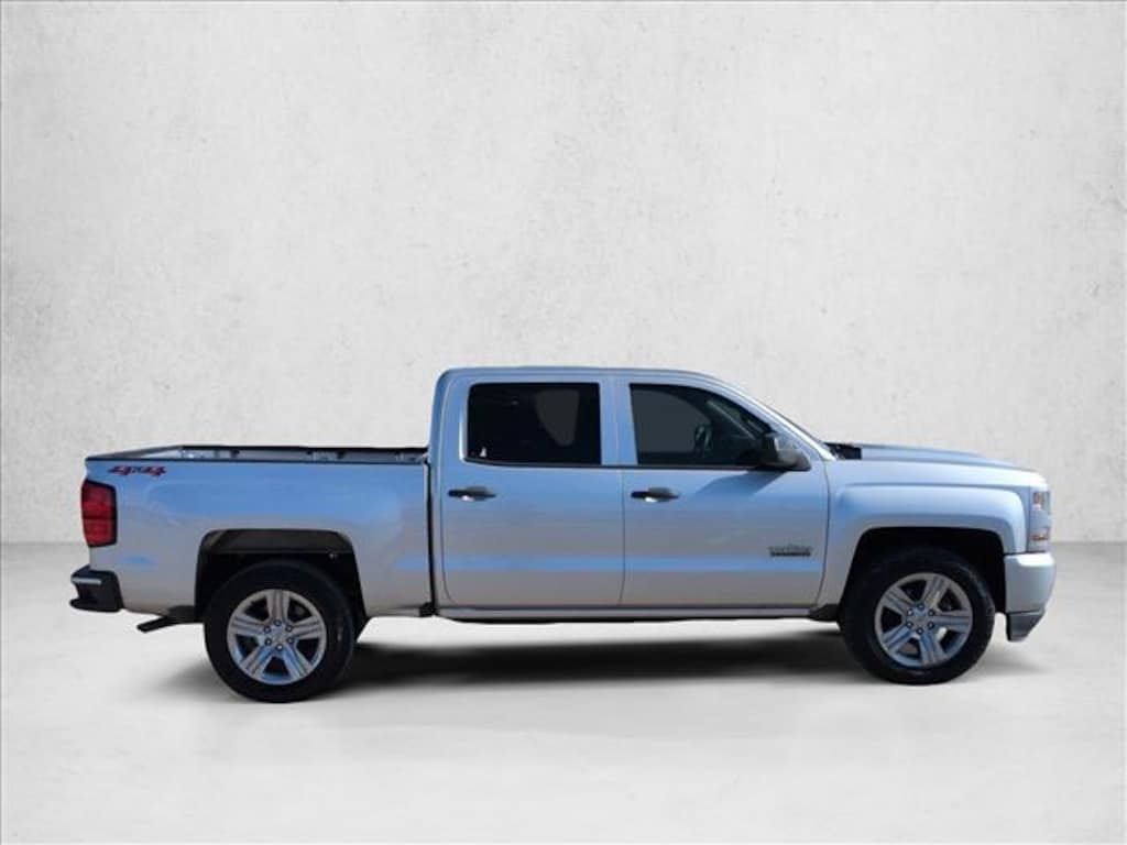 Used 2018 Chevrolet Silverado 1500 Custom Truck Crew Cab