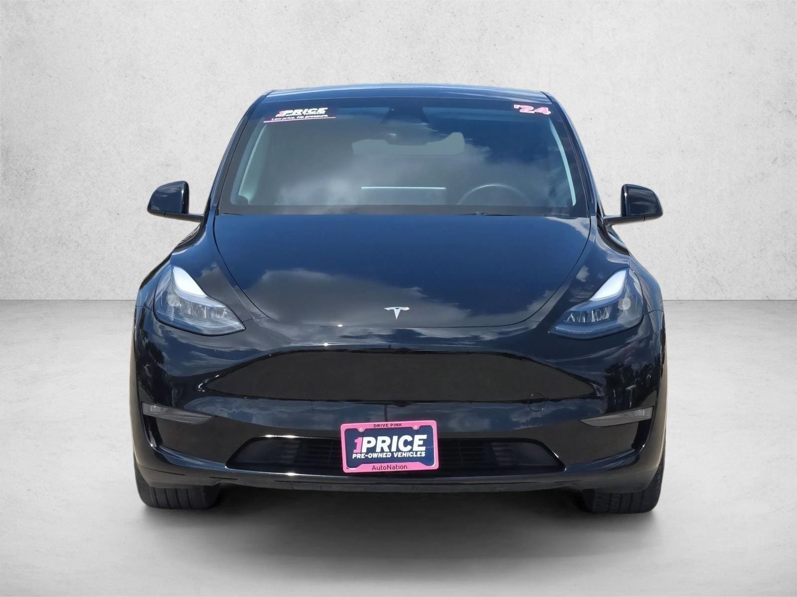 Used 2024 Tesla Model Y Long Range with VIN 7SAYGAEEXRF191873 for sale in Houston, TX