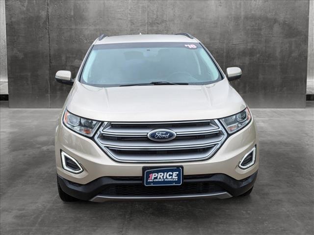 Used 2018 Ford Edge SEL with VIN 2FMPK3J85JBC36928 for sale in Houston, TX