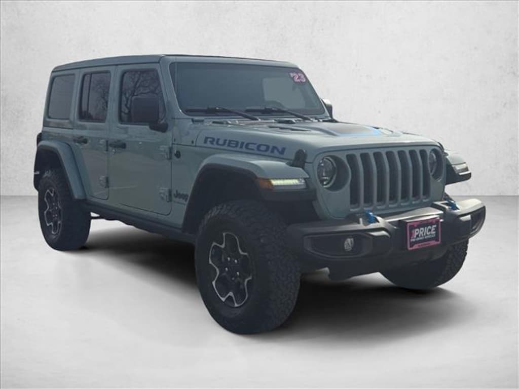 Used 2023 Jeep Wrangler 4xe Rubicon SUV