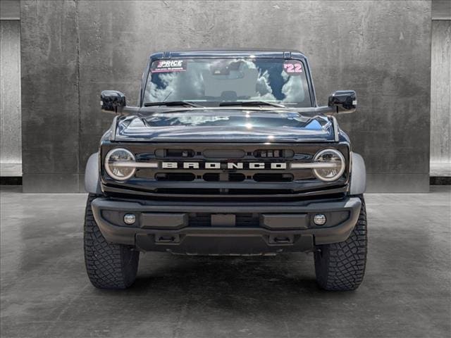 Used 2022 Ford Bronco 4-Door Outer Banks with VIN 1FMDE5DH2NLB89428 for sale in Houston, TX