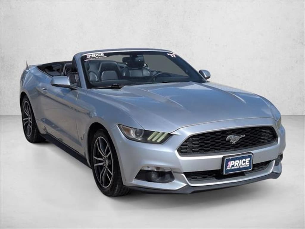 Used 2017 Ford Mustang EcoBoost Premium Convertible