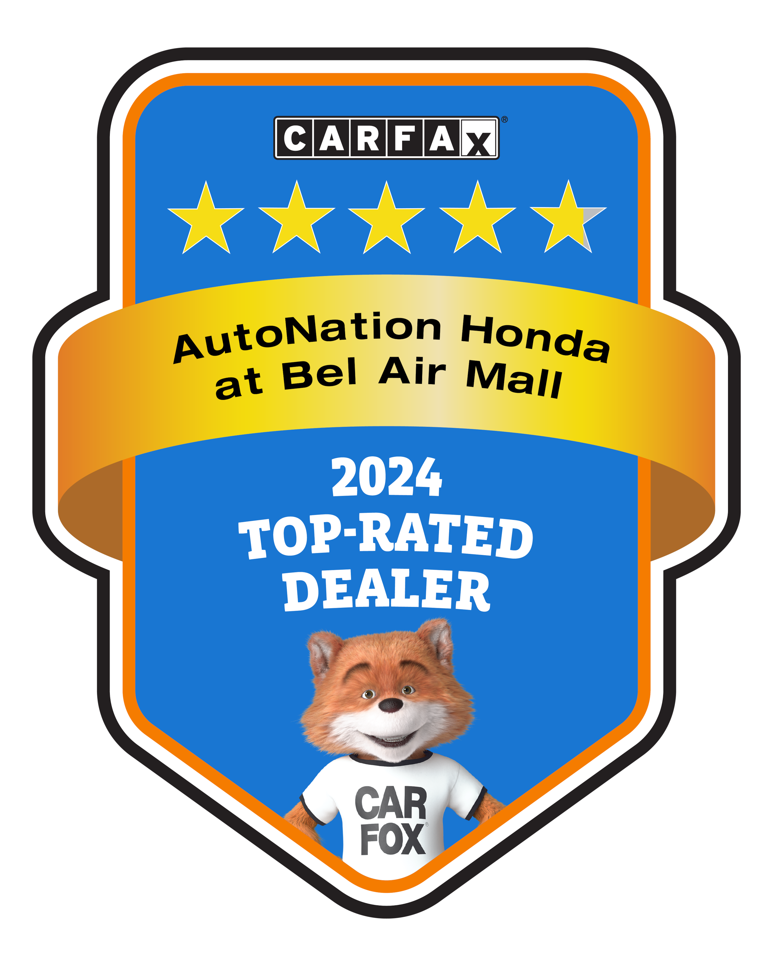 2024 CARFAX Top-Rated Dealer badge