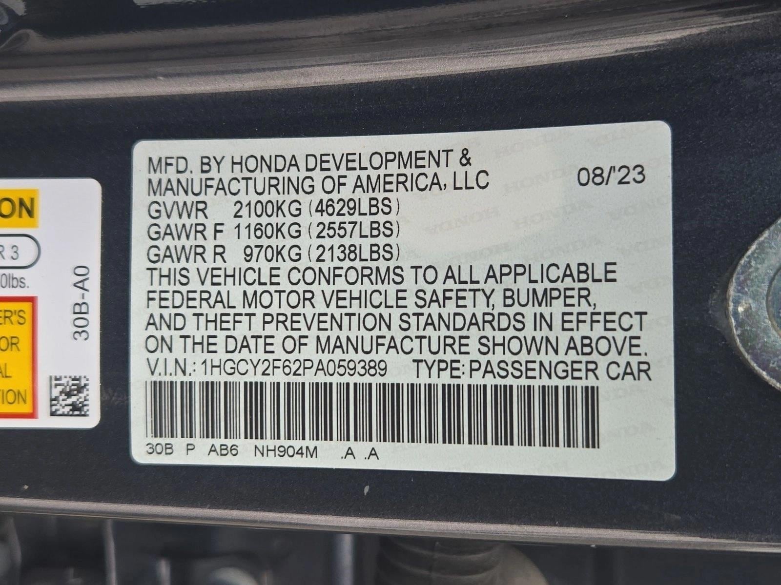 2023 Honda Accord Hybrid EX-L - Photo 25
