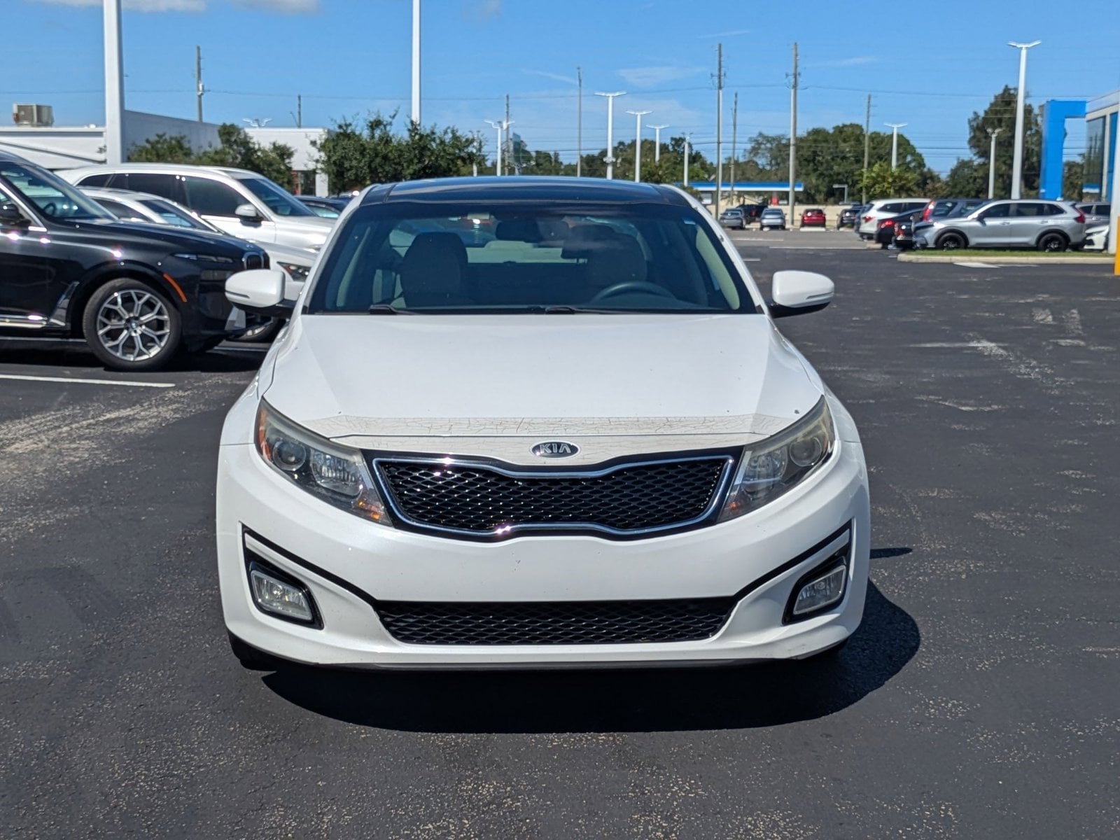 Used 2015 Kia Optima EX with VIN 5XXGN4A71FG436611 for sale in Clearwater, FL