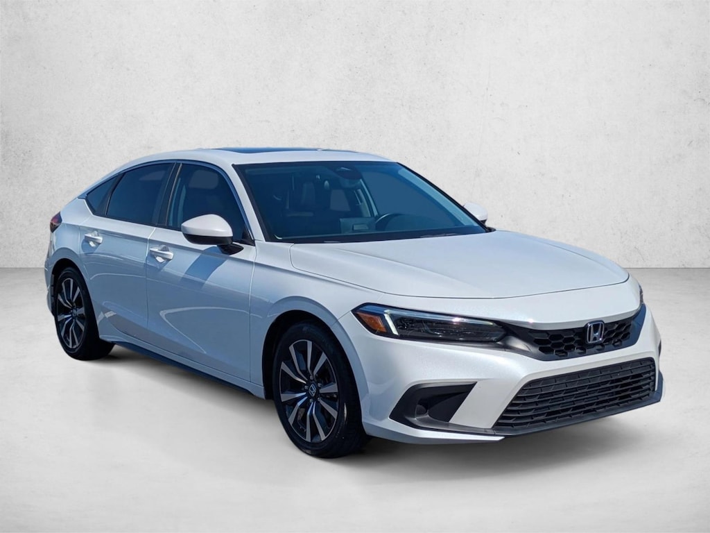 Certified 2024 Honda Civic EX-L Hatchback