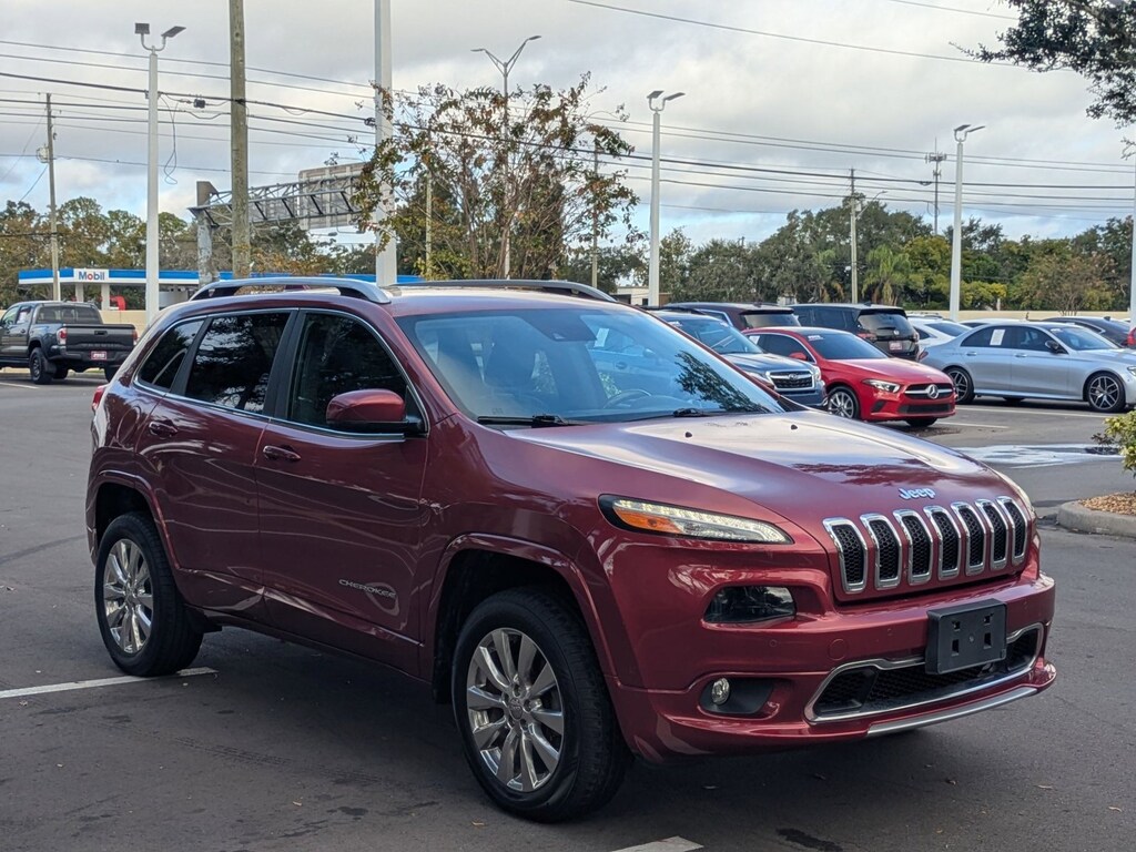 Used 2016 Jeep Cherokee Overland 4x4 SUV