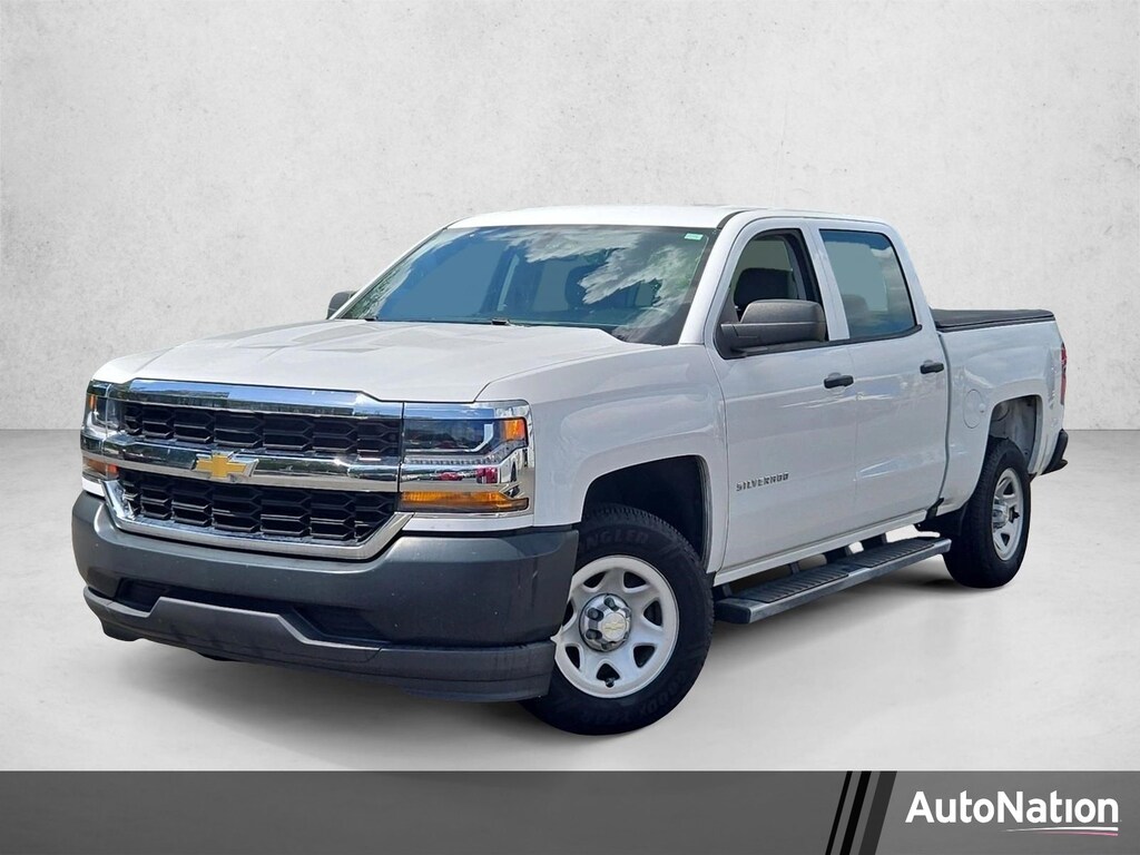 Used 2018 Chevrolet Silverado 1500 WT Truck Crew Cab