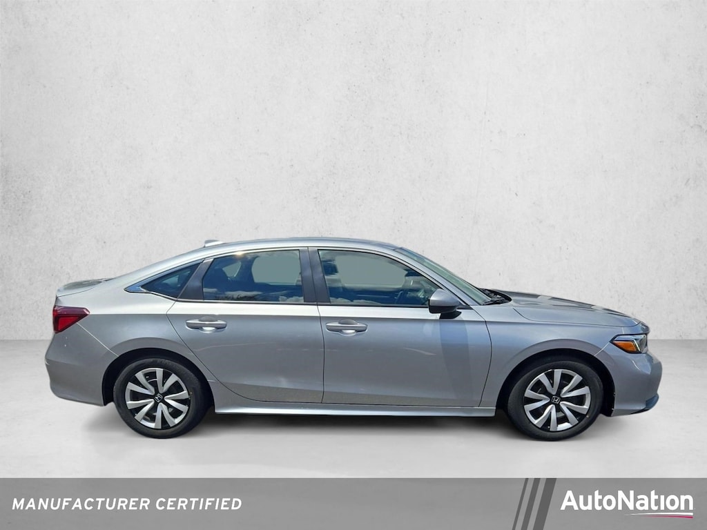 Certified 2025 Honda Civic LX Sedan