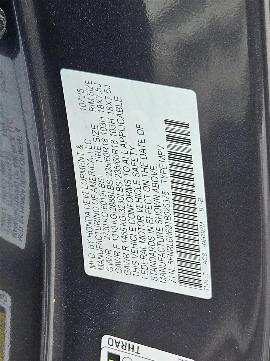 2026 Honda Odyssey EX-L - Photo 26
