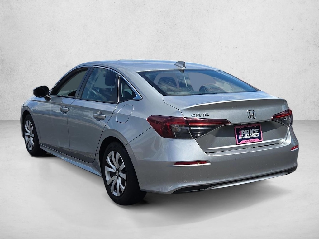 Certified 2025 Honda Civic LX Sedan
