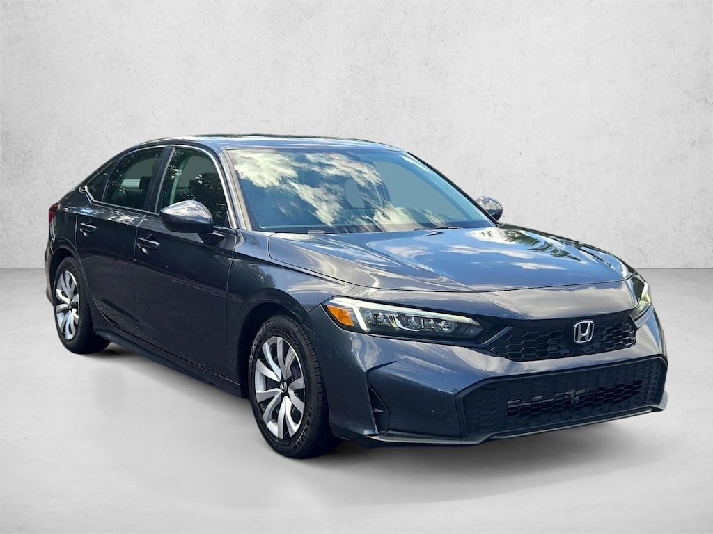 Certified 2025 Honda Civic LX Sedan