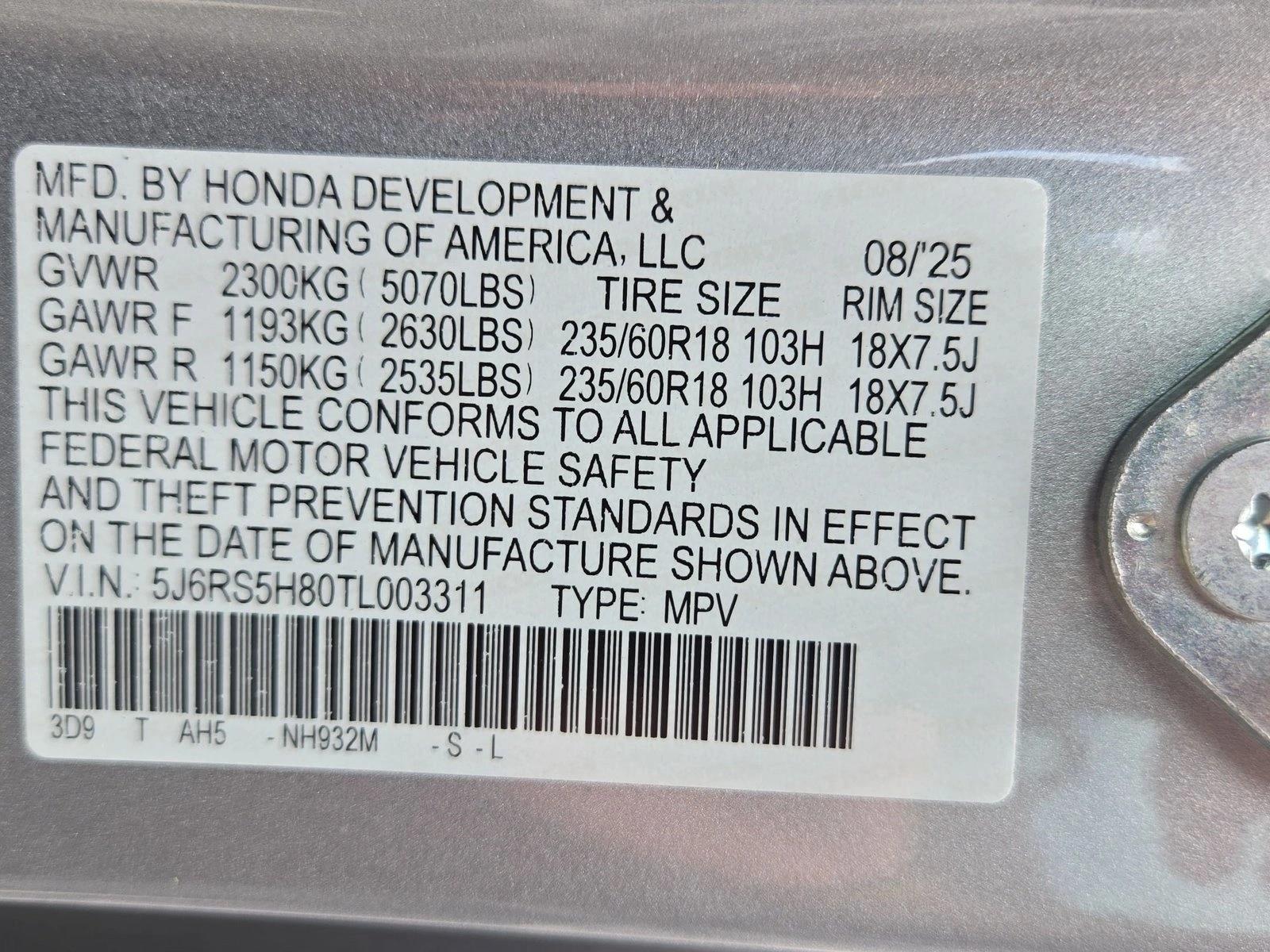 2026 Honda CR-V Sport-L - Photo 17