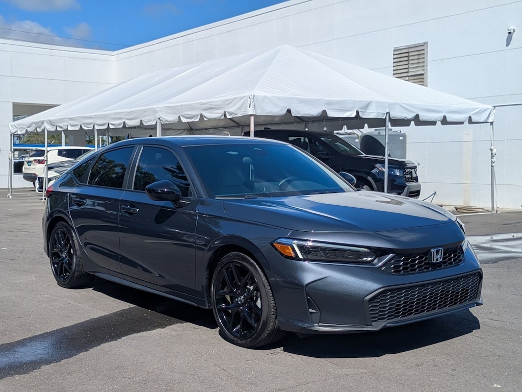 Certified 2025 Honda Civic Hybrid Sport Hatchback