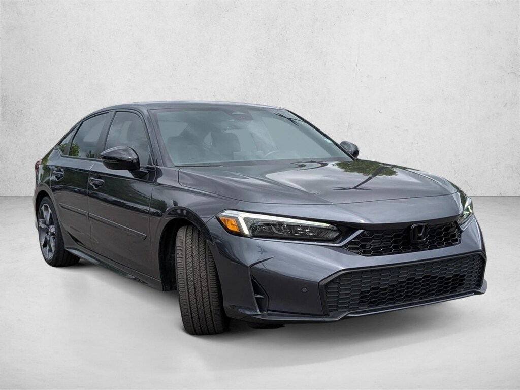 Certified 2025 Honda Civic Hybrid Sport Touring Sedan