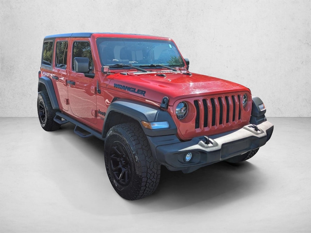 Used 2018 Jeep Wrangler Unlimited Sport 4x4 SUV