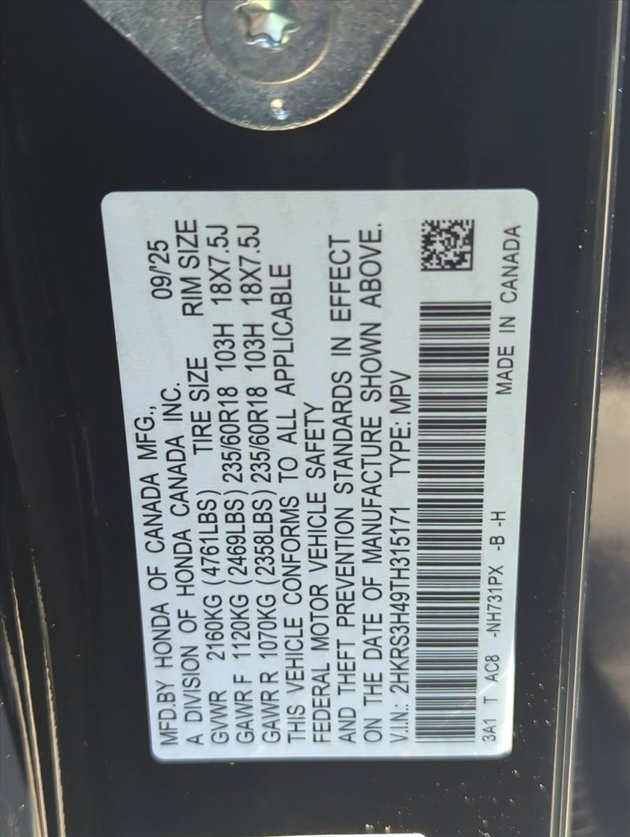 2026 Honda CR-V EX - Photo 22