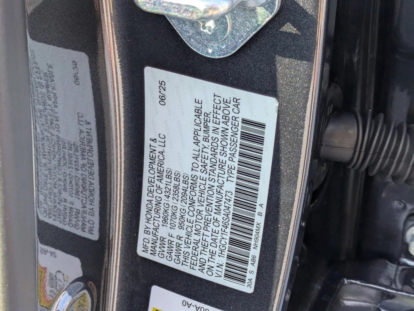 2025 Honda Accord SE - Photo 17