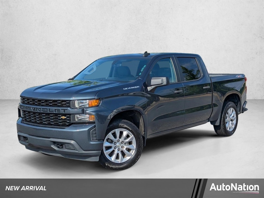 Used 2020 Chevrolet Silverado 1500 Silverado Custom Truck Crew Cab
