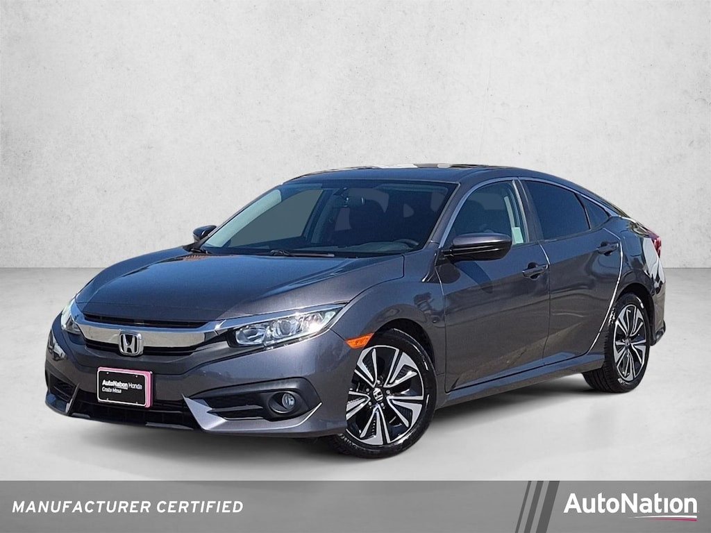 Certified 2018 Honda Civic EX-T Sedan