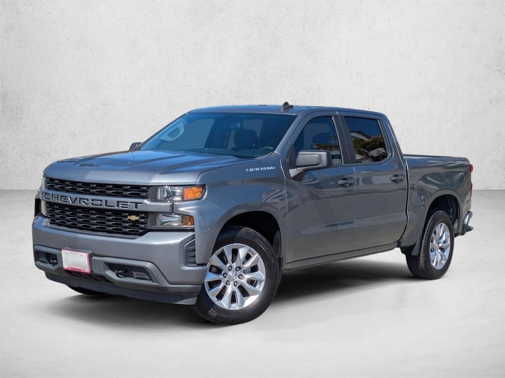 Used 2020 Chevrolet Silverado 1500 Silverado Custom Truck Crew Cab