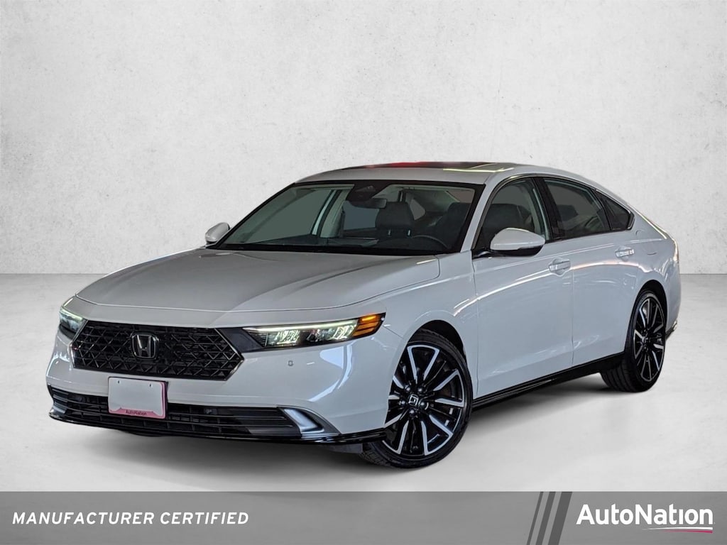 Certified 2024 Honda Accord Hybrid Touring Sedan