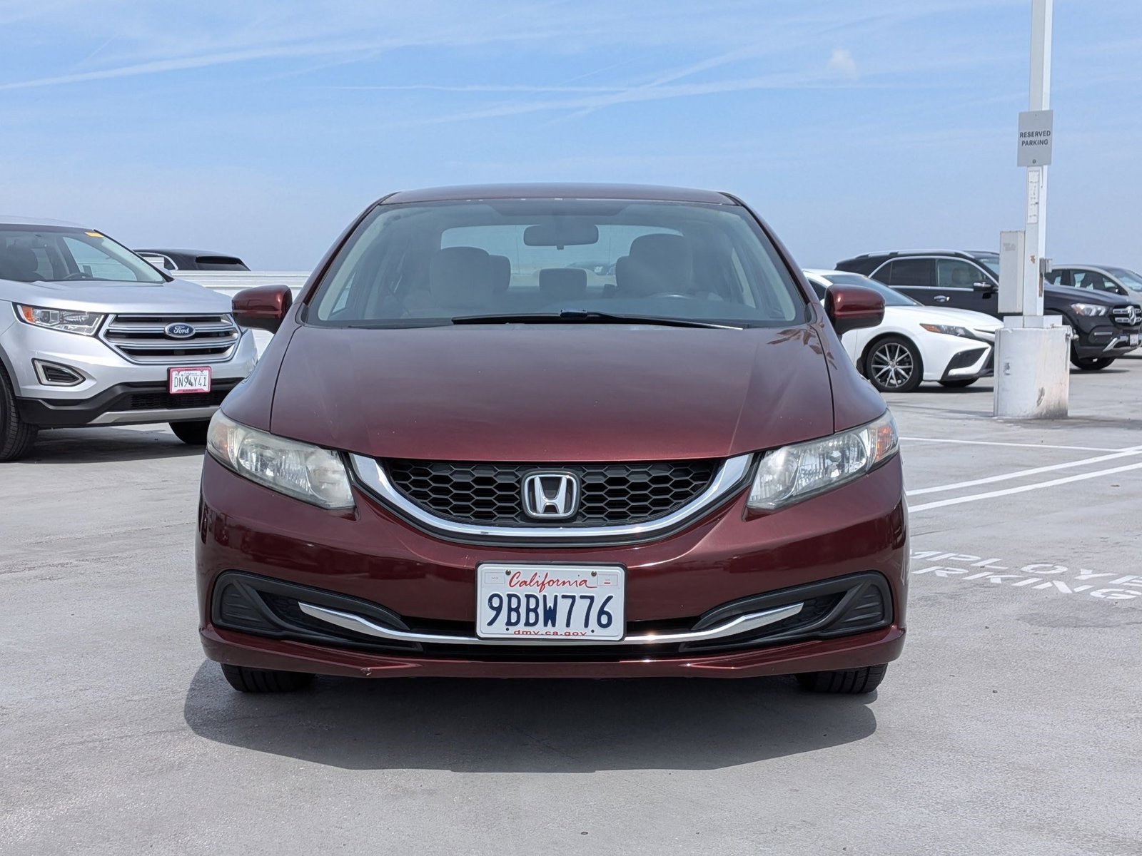 Used 2015 Honda Civic LX with VIN 19XFB2F51FE262452 for sale in Costa Mesa, CA