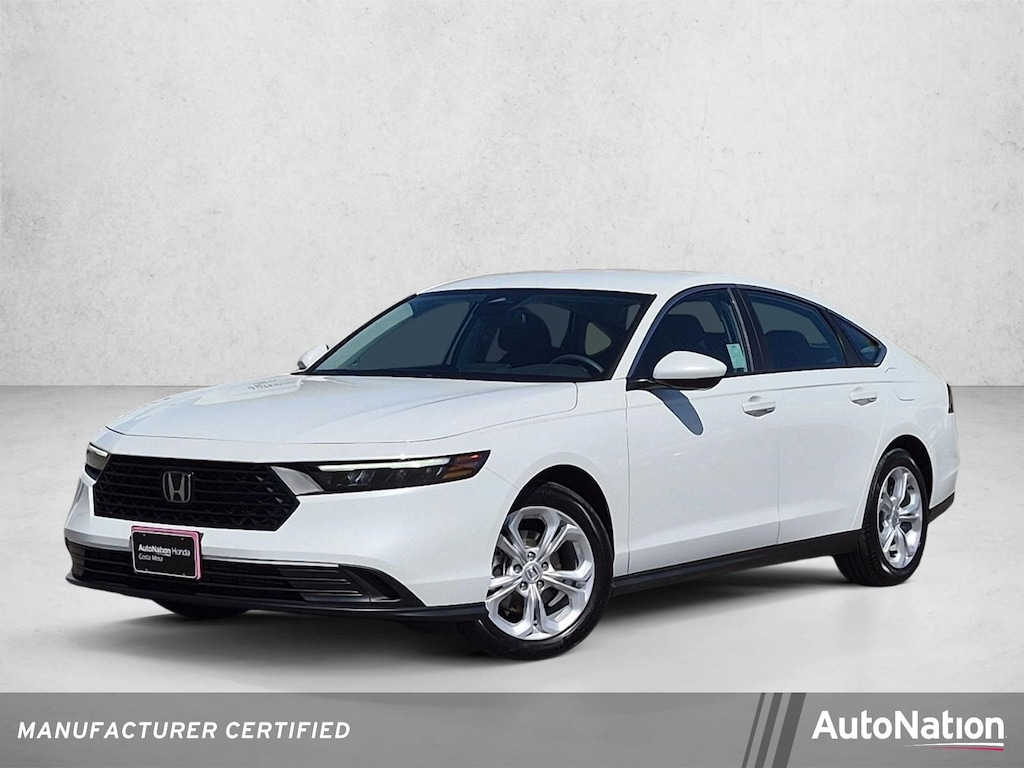 Certified 2025 Honda Accord LX Sedan