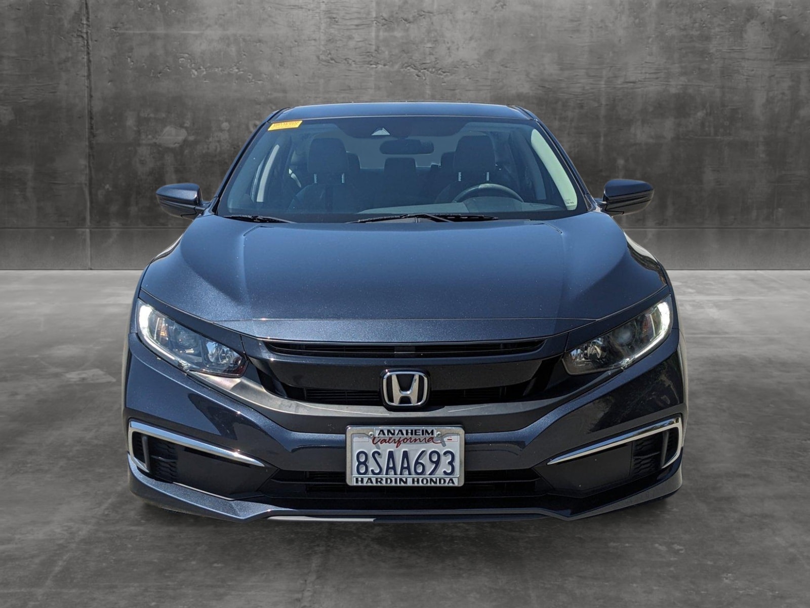 Certified 2020 Honda Civic LX with VIN 19XFC2F61LE204732 for sale in Costa Mesa, CA