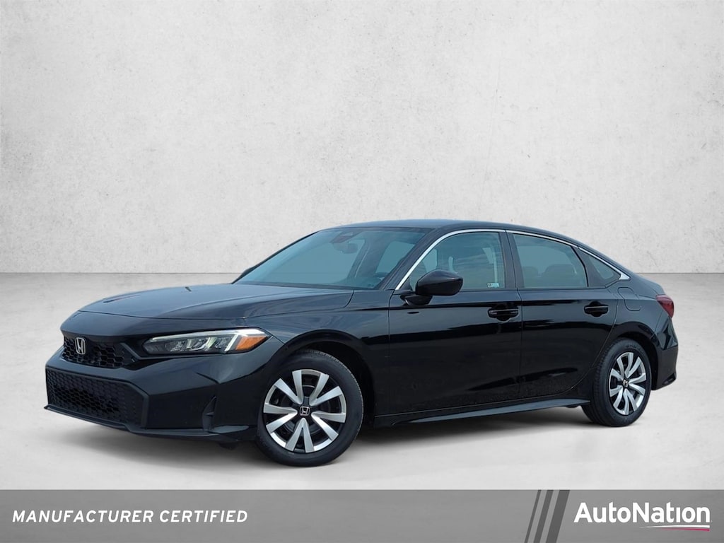 Certified 2025 Honda Civic LX Sedan
