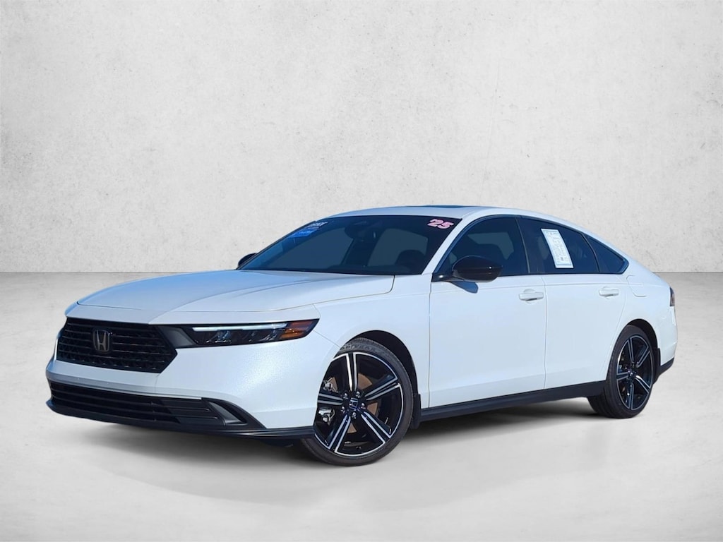 Certified 2025 Honda Accord Hybrid Sport Sedan