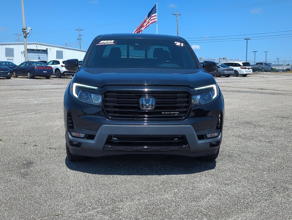 Used 2021 Honda Ridgeline Black Edition Truck Crew Cab