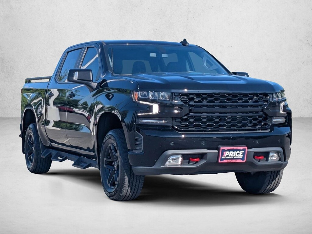 Used 2021 Chevrolet Silverado 1500 LT Trail Boss Truck Crew Cab