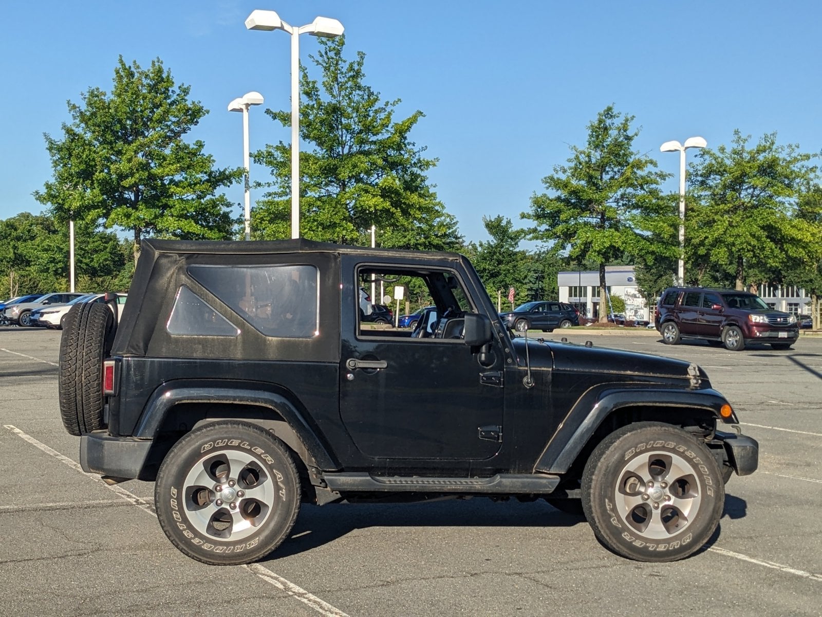 Used 2016 Jeep Wrangler Sahara with VIN 1C4AJWBG7GL104945 for sale in Sterling, VA