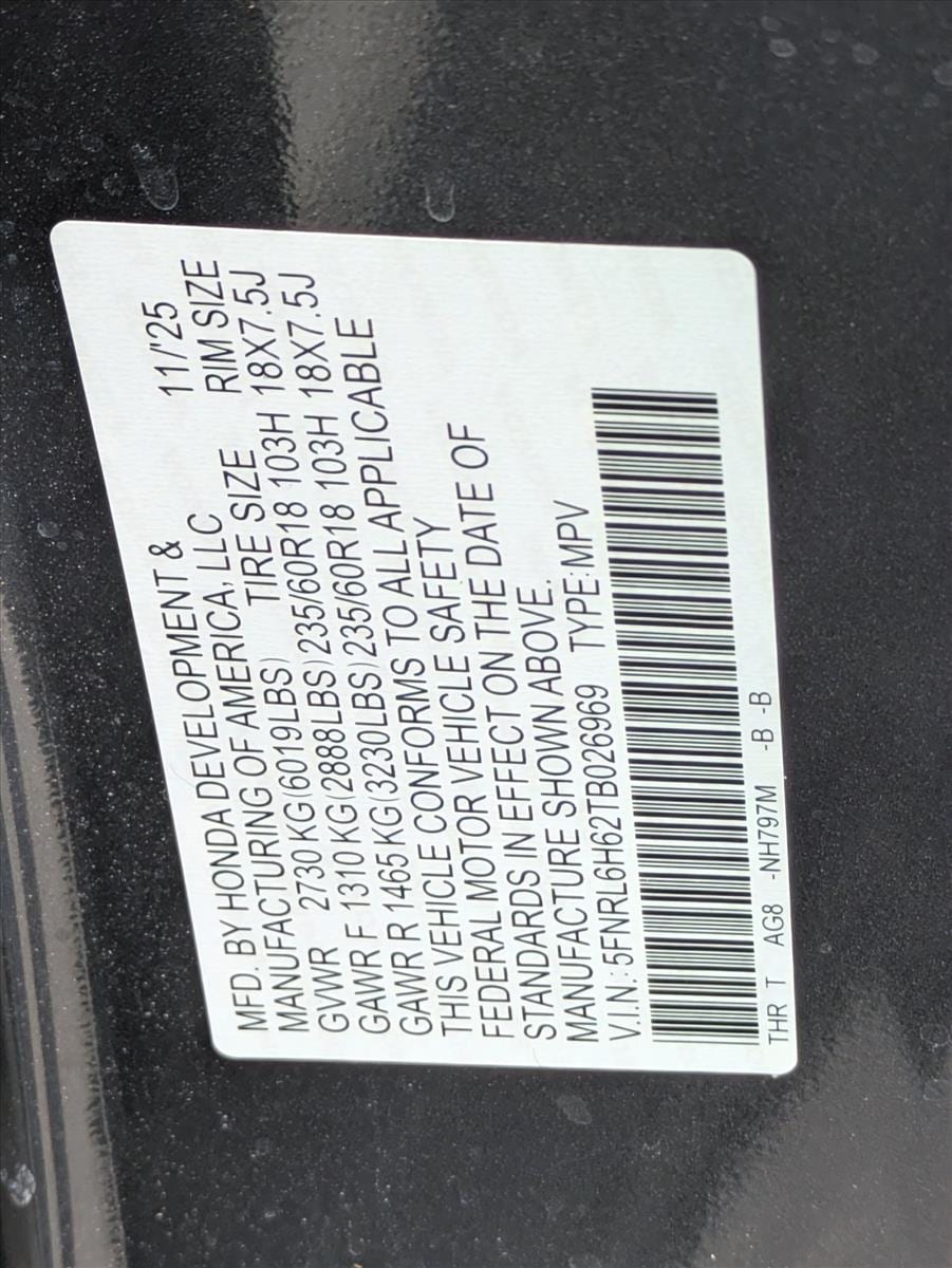 2026 Honda Odyssey EX-L - Photo 26