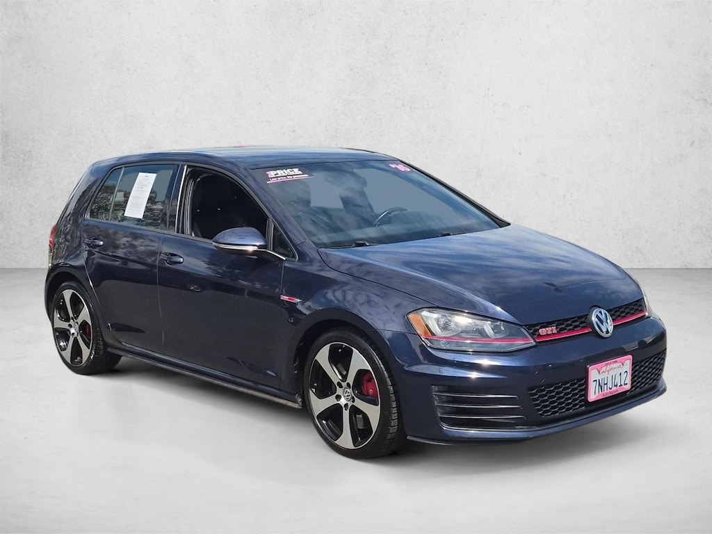 Used 2016 Volkswagen Golf GTI S w/Performance Package 4-Door Hatchback