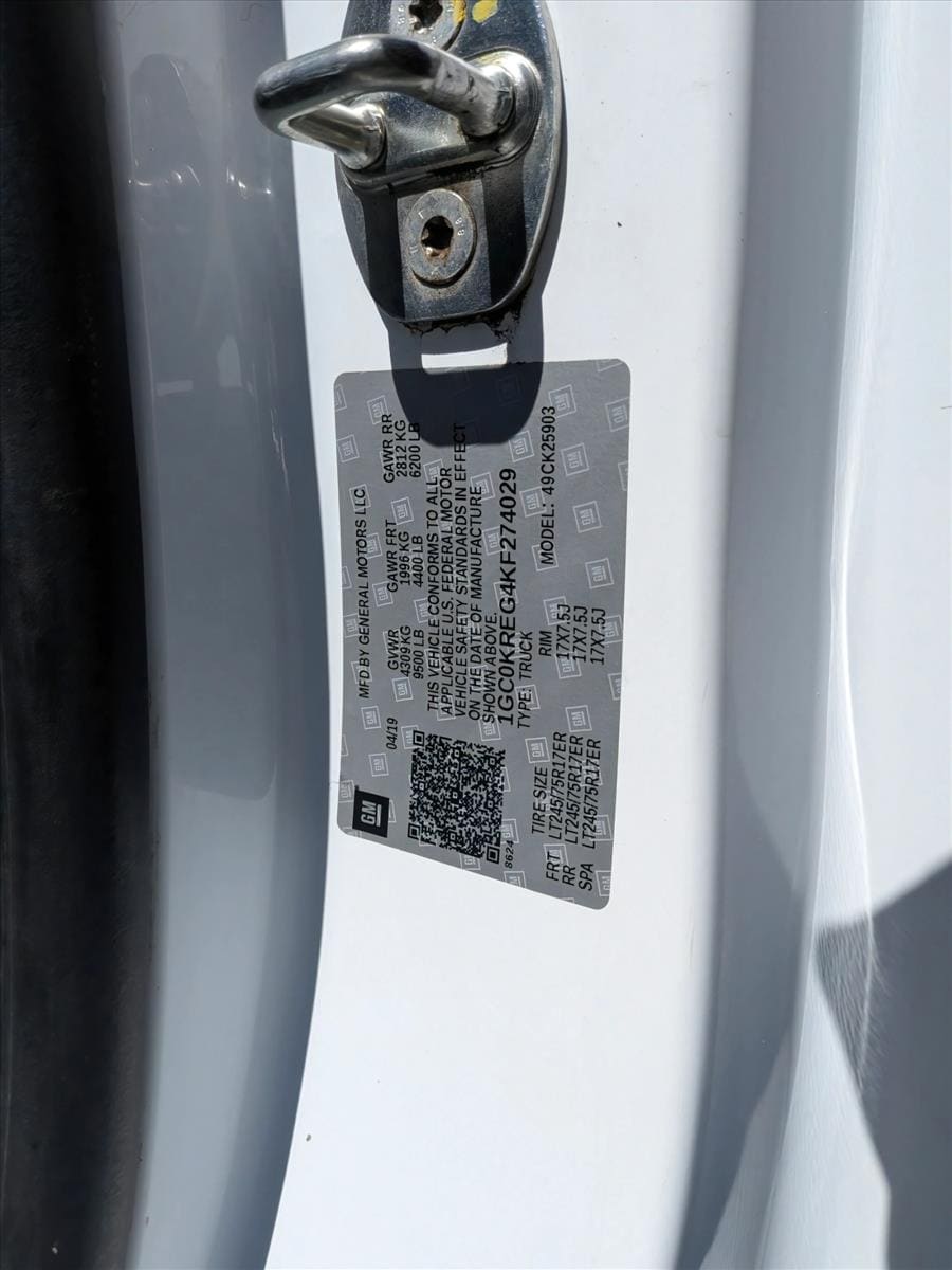 2019 Chevrolet Silverado 2500HD Work Truck - Photo 21