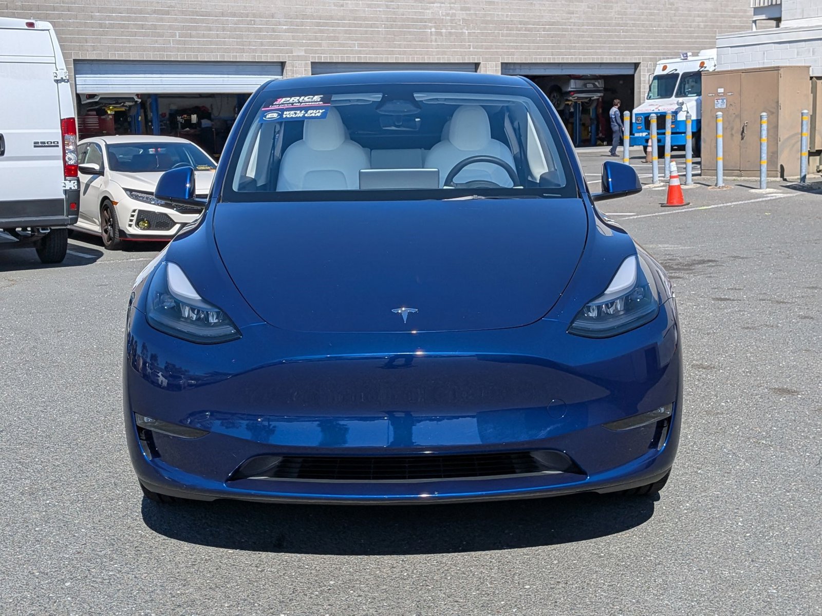 Used 2023 Tesla Model Y Long Range with VIN 7SAYGDEE2PF902108 for sale in Fremont, CA