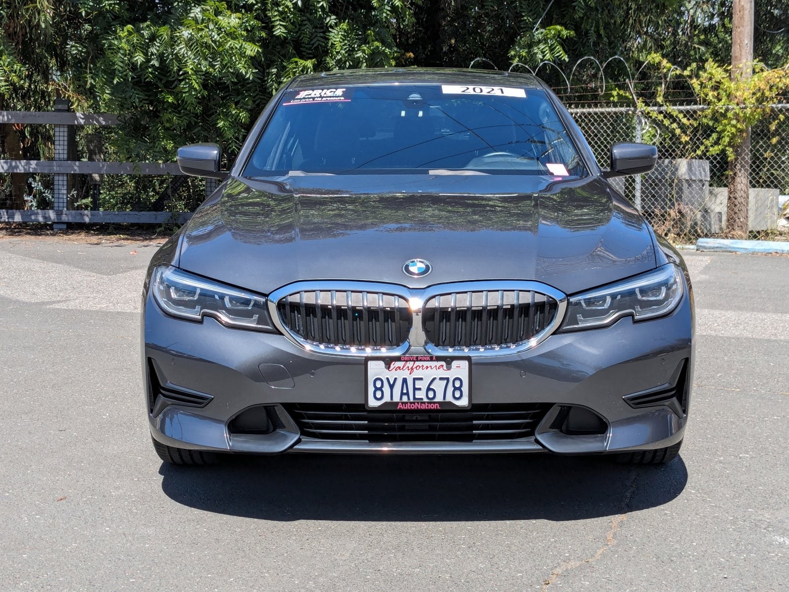 Used 2021 BMW 3 Series 330i with VIN 3MW5R1J0XM8B84193 for sale in Fremont, CA