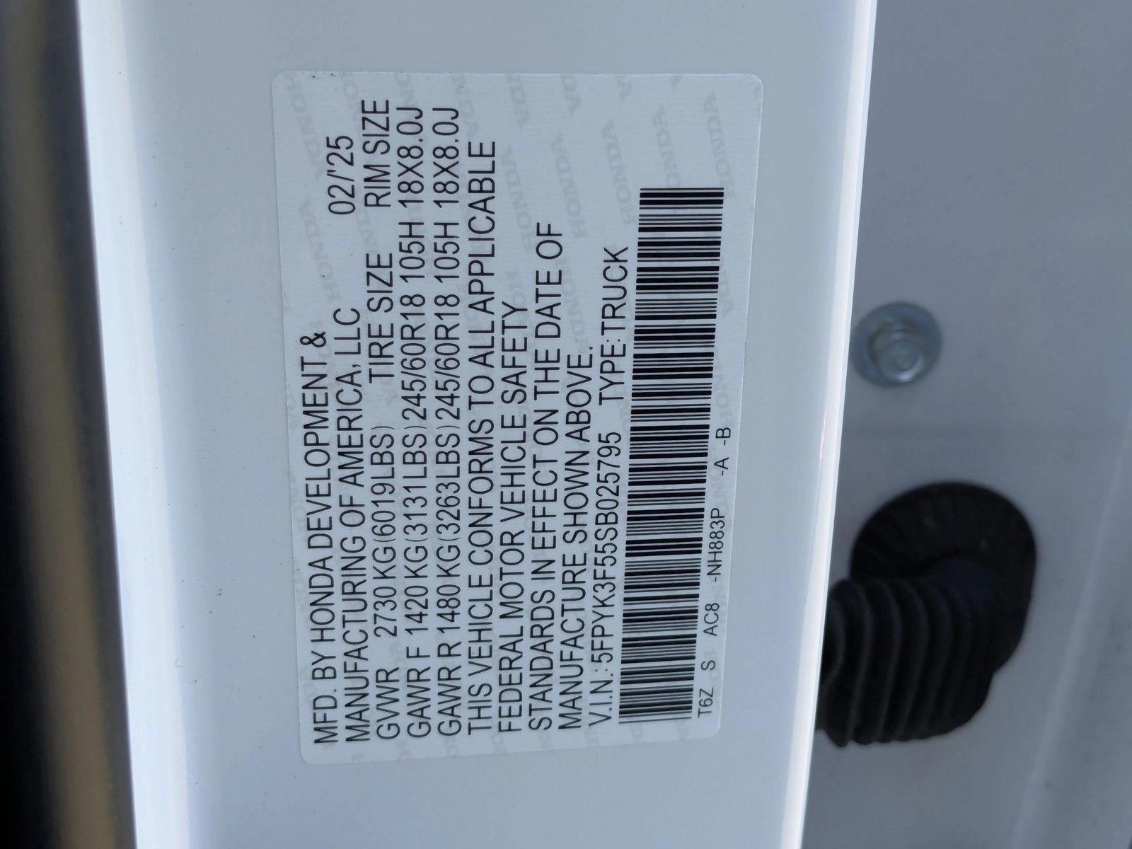 2025 Honda Ridgeline RTL - Photo 18