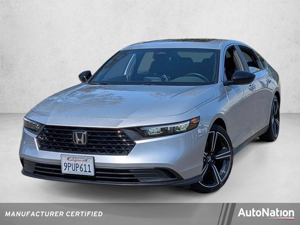 Certified 2025 Honda Accord Hybrid Sport Sedan