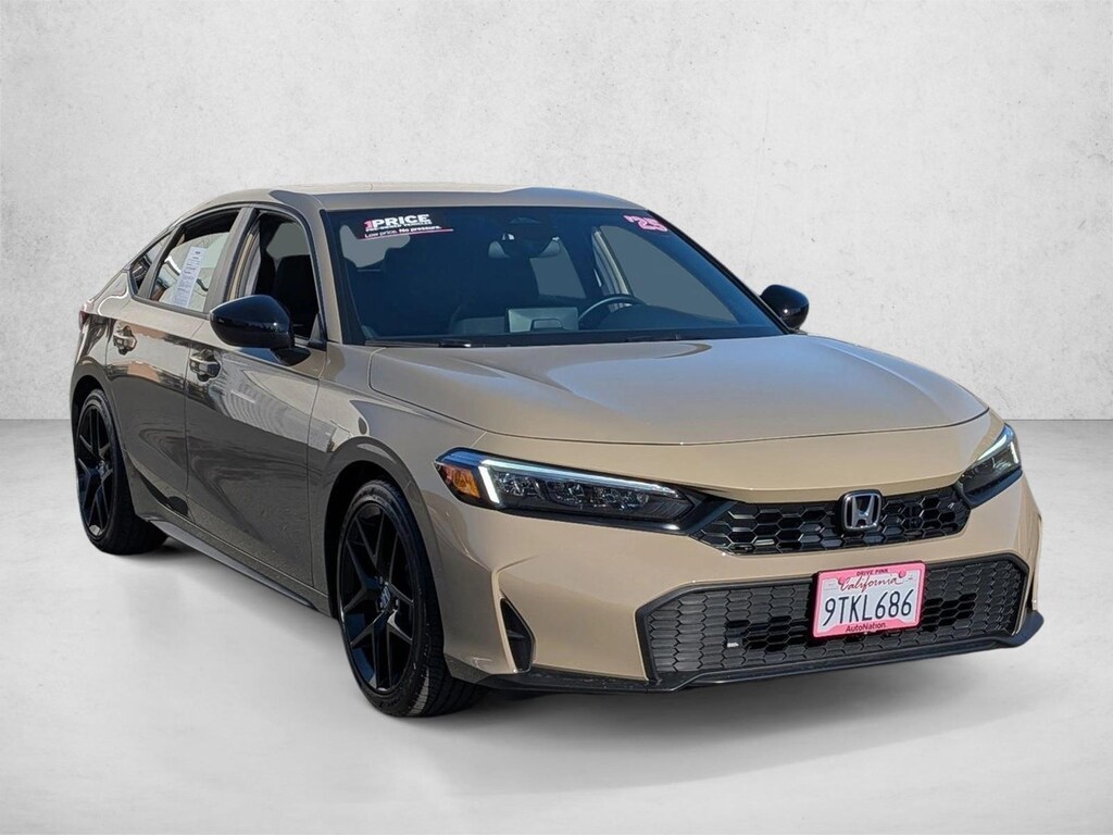 Certified 2025 Honda Civic Sport Hatchback